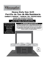 Charmglow Heavy-Duty Gas Grill Owner's manual