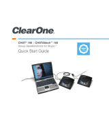 ClearOne CHAT 160 Quick start guide