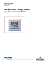 Rosemount XMT-P pH Two-Wire Analyzer Transmitter Owner's manual