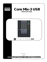 DAP-Audio CORE MIX-3 USB User manual