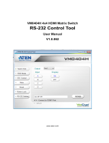 ATEN RS-232 User manual