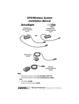 DAVIS DriveRight 600E GPS Wireless Interface Module (8127, 8128, 8129, 8251) Owner's manual