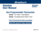 Braeburn 3220 User manual