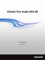 Christie SKA-3D User manual