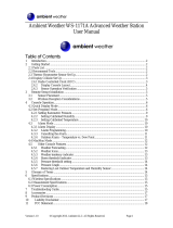 Ambient WS-1171 User manual