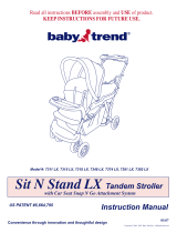 Baby Trend 7315 LX Owner's manual