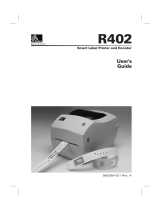 Zebra R402 User manual