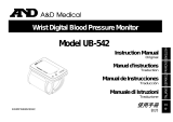 A&D UB-542 Owner's manual
