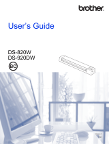 Brother DS-920DW User manual
