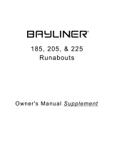 Bayliner 2004 225 Runabout Owner's manual