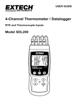 Extech Instruments SDL200 User manual