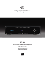 ELECTROCOMPANIET ECI 6D Owner's manual