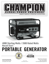 Champion Power Equipment 46598 User manual