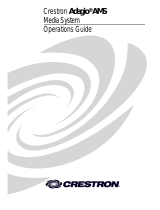 Crestron Surround Sound Tuning Kit User manual