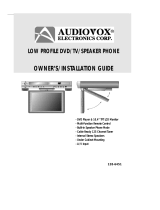 Audiovox VE1040 User manual