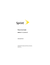 Motorola L7c Sprint User manual