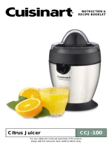 Cuisinart CCJ-100 - Citrus Pro Juicer User manual