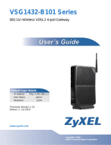 ZyXEL VSG1432 User manual