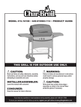 Charbroil 640-810983-114 Owner's manual
