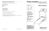 ProForm 790tr Treadmill Owner's manual