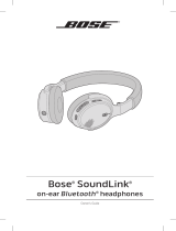 Bose SoundLink on-ear Owner's manual