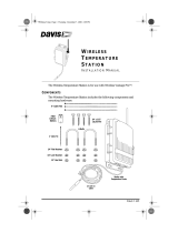 DAVIS Wireless Repeater 7625 Owner's manual