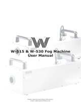 Elation W-530 Wireless Fog Machine User manual