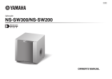 Yamaha YST-SW300 Owner's manual
