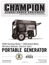 Champion Power Equipment 41533 User manual