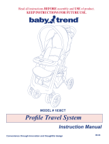BABYTREND 1836ct Owner's manual