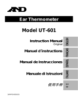 A&D UT-601 User manual