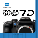 Minolta Dynax 7D User manual