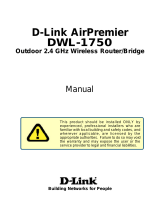 D-Link DWL-1750 User manual