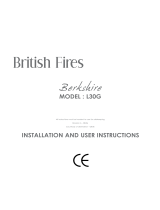 British Fires Berkshire User manual