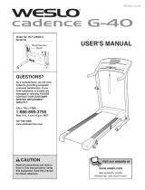 Weslo WLTL29508.0 User manual