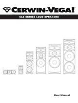 Cerwin-Vega XLS Series Speaker User manual