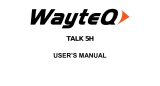 WayteQ TALK 5H User manual