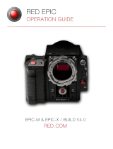 RED Epic - 4.0 2013 Owner's manual