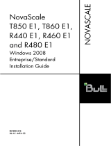 Bull NovaScale T860 E1 Installation guide