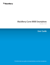 Black-Berry 8900 - Curve - GSM User manual