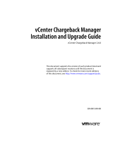 VMware vCenter Chargeback Manager 2.6 User guide