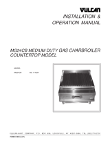 Vulcan-Hart MG24CB User manual