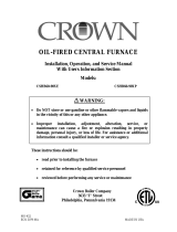 Crown CSHB60-90XE Installation guide