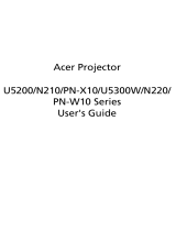 Acer PN-W10 User manual