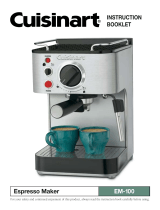 Cuisinart EM-100 User manual