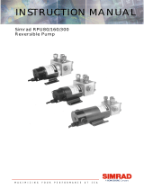 Simrad Reversible Pumps User manual