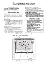 Acroprint 200 Operating instructions
