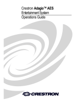 Crestron Adagio ATC-AMFMSR User manual