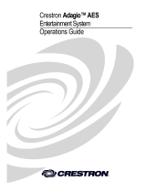 Crestron AES User manual