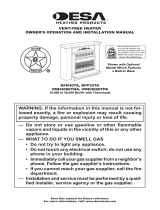 Desa RFP30TA Owner's manual